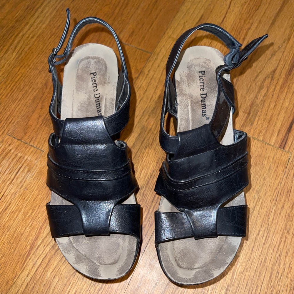 Black Pierre Dumas Wedges